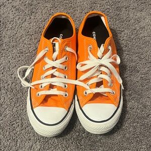 Orange converse